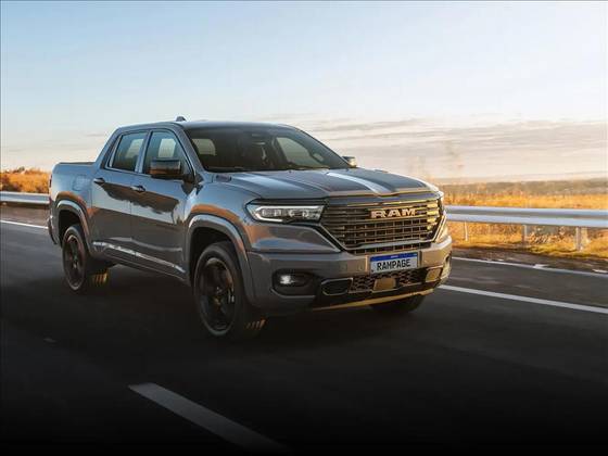 RAM RAMPAGE 2.0 HURRICANE 4 TURBO GASOLINA R/T 4X4 AUTOMÁTICO